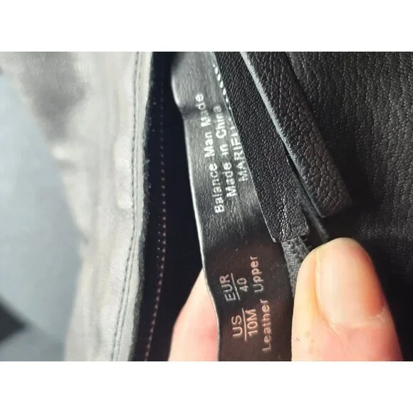 Sam Edelman Mariella Leather Bootie Womens Sz 10M - Picture 9 of 10